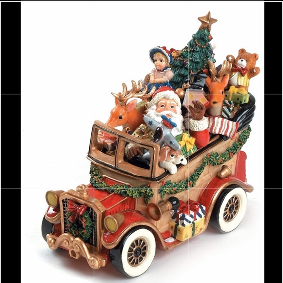 NWB Fitz & Floyd Santa Mobile Musical Figurines - Picture 2 of 8
